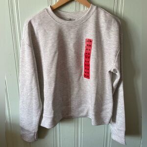 🔊 Danskin | NEW Silver Crewneck Sweater